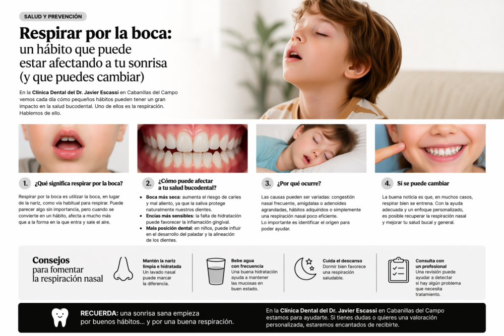respirar con la boca abierta