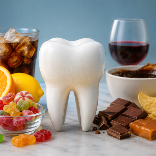 ¿Qué alimentos dañan más el esmalte dental?